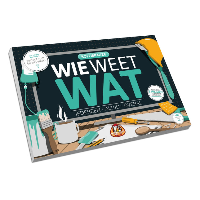 Wie Weet Wat: Koffiepauze - Bordspel (NL)