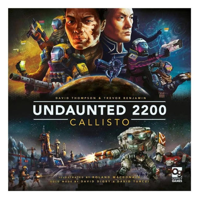 Undaunted 2200: Callisto – Brettspiel (ENG)