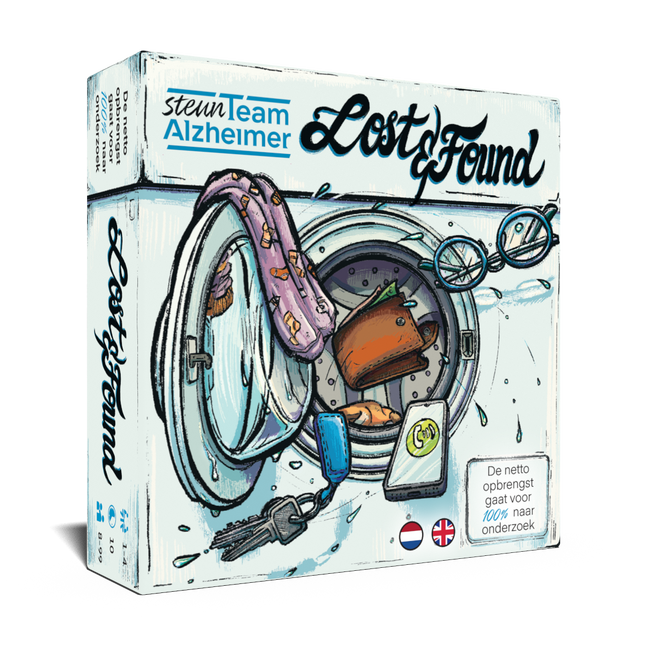 Lost & Found - Bordspel (NL) - 3D verpakking