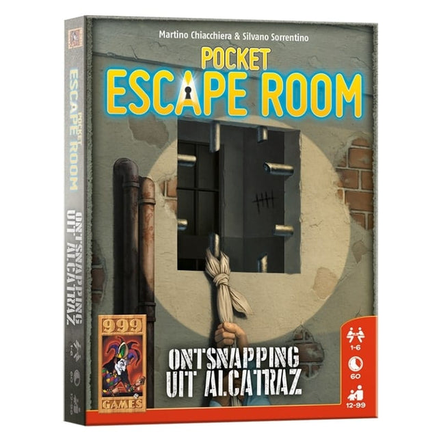 Pocket Escape Room: Ontsnapping uit Alcatraz - Kaartspel