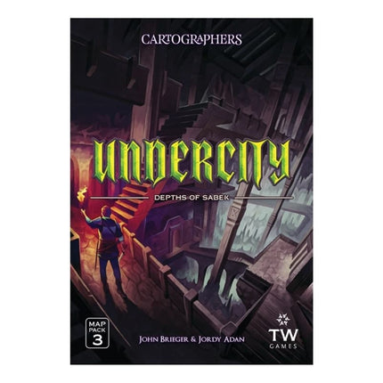 Cartographers Map Pack 3: Undercity – Depths of Sabek-Erweiterung (ENG)