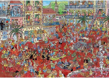 Jan van Haasteren: La Tomatina (1000 Teile) - Puzzle