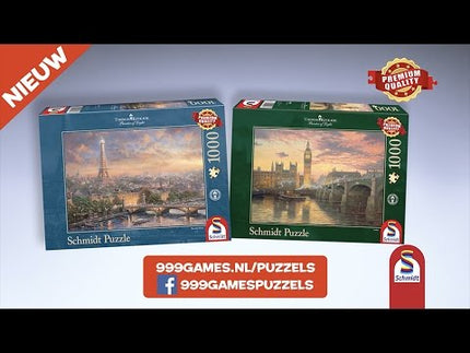 thomas-kinkade-spirit-of-christmas-1000-stukjes-puzzel-video