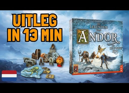 de-legenden-van-andor-de-eeuwige-kou-bordspel-video