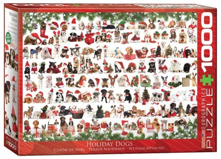 puzzel-eurographics-holiday-dogs-1000-stukjes