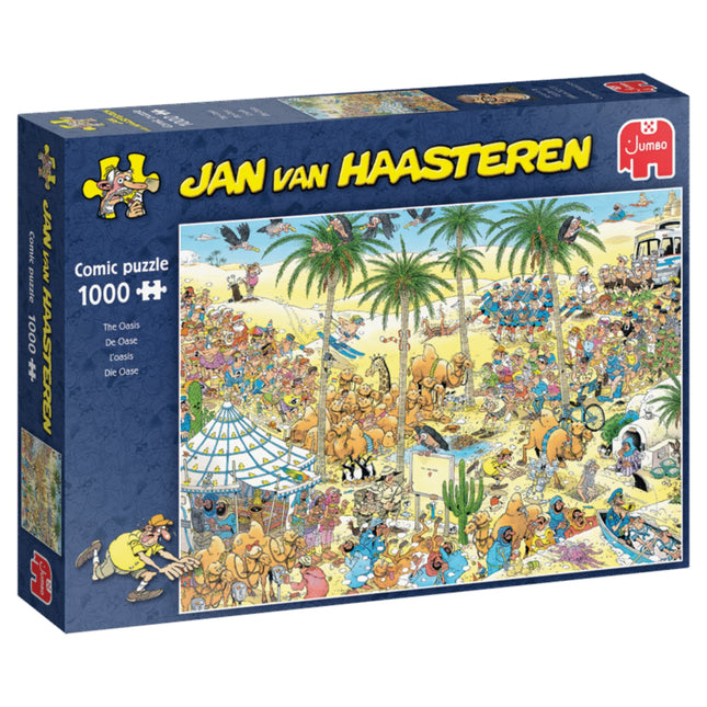 Jan van Haasteren: De Oase (1000 stukjes) - Puzzel