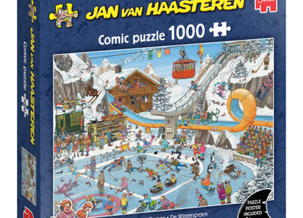 Jan van Haasteren: De Winterspelen (1000 stukjes) - Puzzel