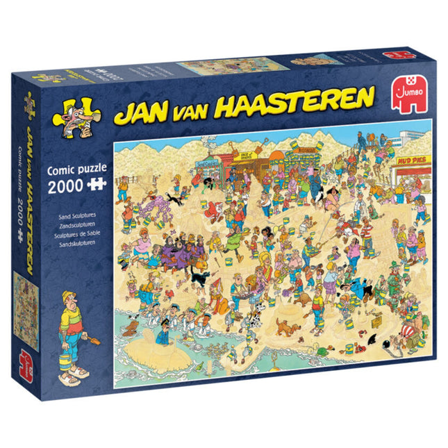 Jan van Haasteren: Zandsculpturen (2000 stukjes) - Puzzel