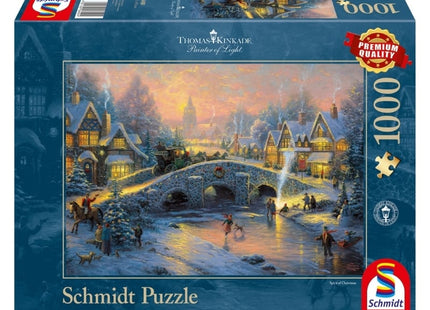 puzzels-thomas-kinkade-spirit-of-christmas-1000-stukjes