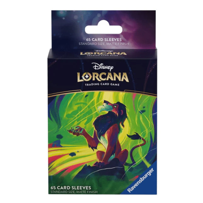 Disney Lorcana: Sleeves Scar Set 6 - Accessories