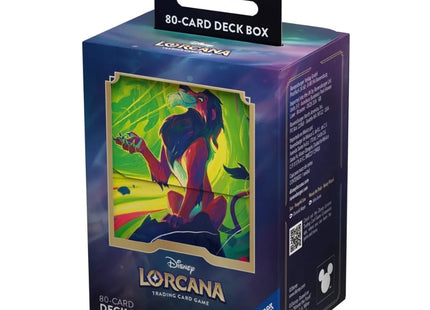 Disney Lorcana: Deck Box Scar Set 6 – Zubehör