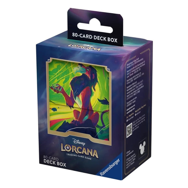 Disney Lorcana: Deck Box Scar Set 6 - Accessories