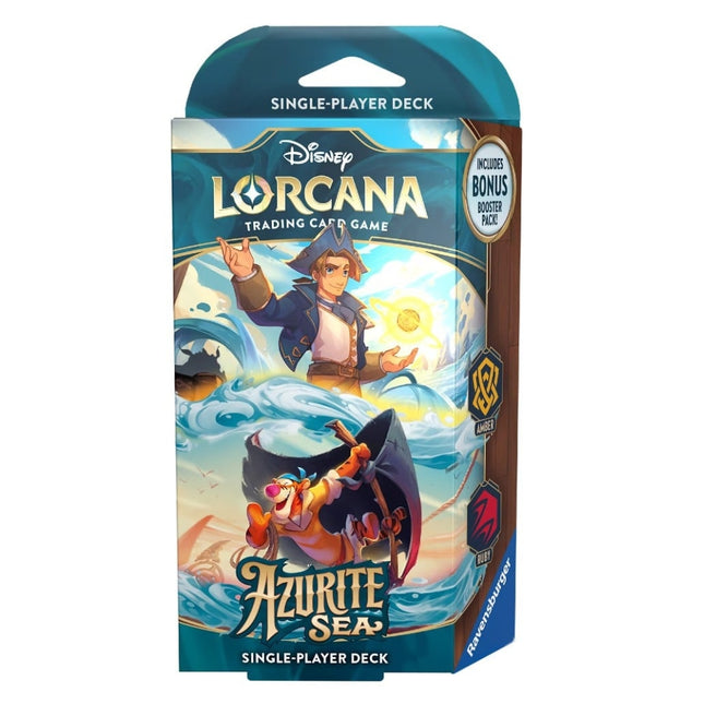 Disney Lorcana: Starter Deck Jim Hawkins &amp; Tigger Set 6 - Trading Card Game (ENG)