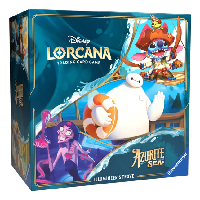 Disney Lorcana: Azurite Sea Trove Pack – Sammelkartenspiel (ENG)