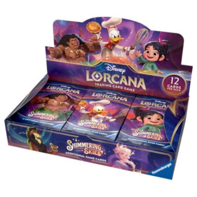 Disney Lorcana: Booster Box Set 5 Shimmering Skies – Sammelkartenspiel (ENG)