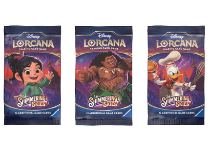 Disney Lorcana: Booster Set 5 Shimmering Skies – Sammelkartenspiel (ENG)