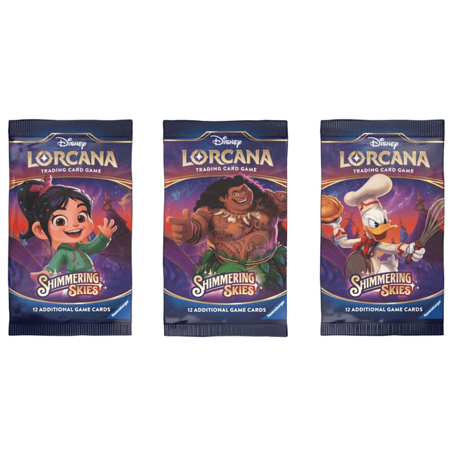 Disney Lorcana: Booster Set 5 Shimmering Skies – Sammelkartenspiel (ENG)