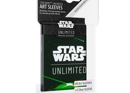 trading card games star wars unlimited art sleeves card back green