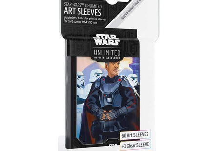 trading card games star wars unlimited art sleeves moff gideon