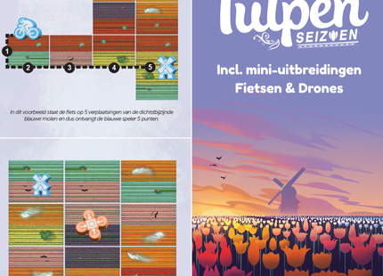 Tulpenzeit (inkl. 2 Erweiterungen) - Brettspiel (NL) [VORBESTELLUNG]